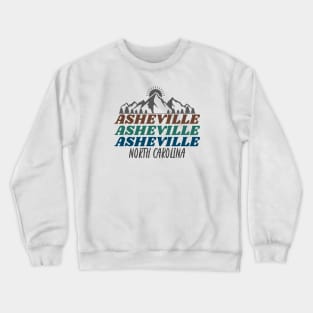 Asheville, North Carolina Crewneck Sweatshirt